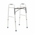 Mckesson Aluminum Folding Walker, 32 - 39 Inch Height 146-10200-1